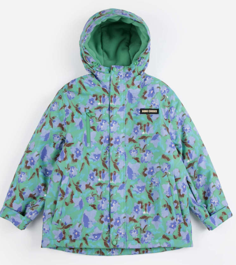 bobo choses kids - watercolor all over ski anorak