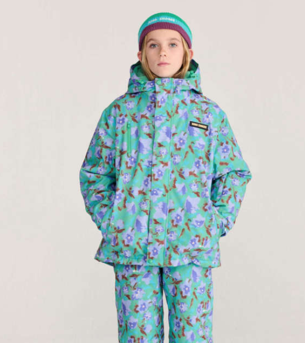 bobo choses kids - watercolor all over ski anorak