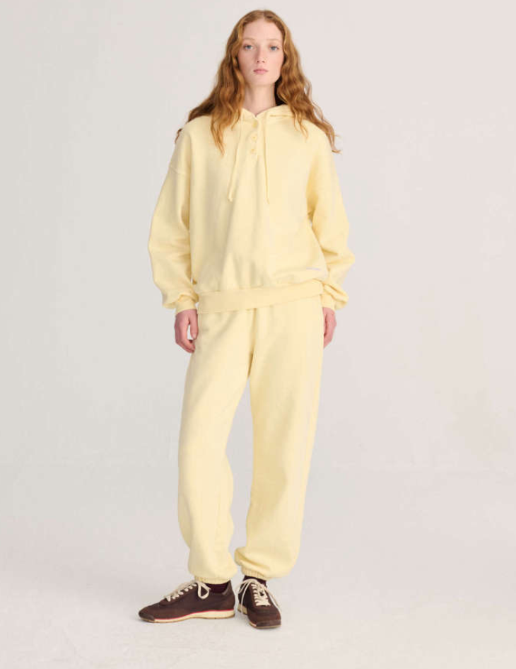 bobo choses adults - yellow nest hoodie