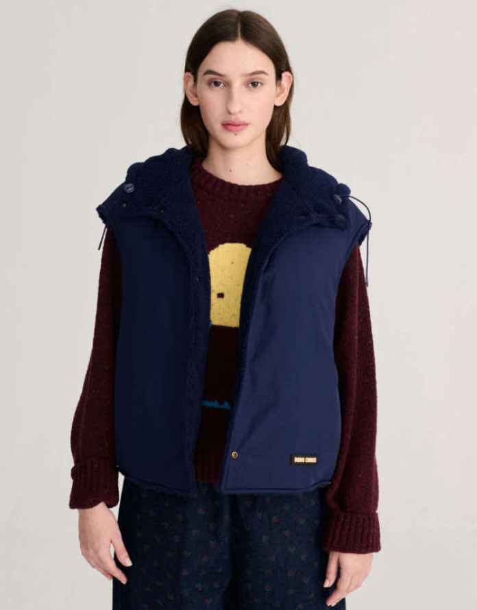 bobo choses adults - reversible nylon vest