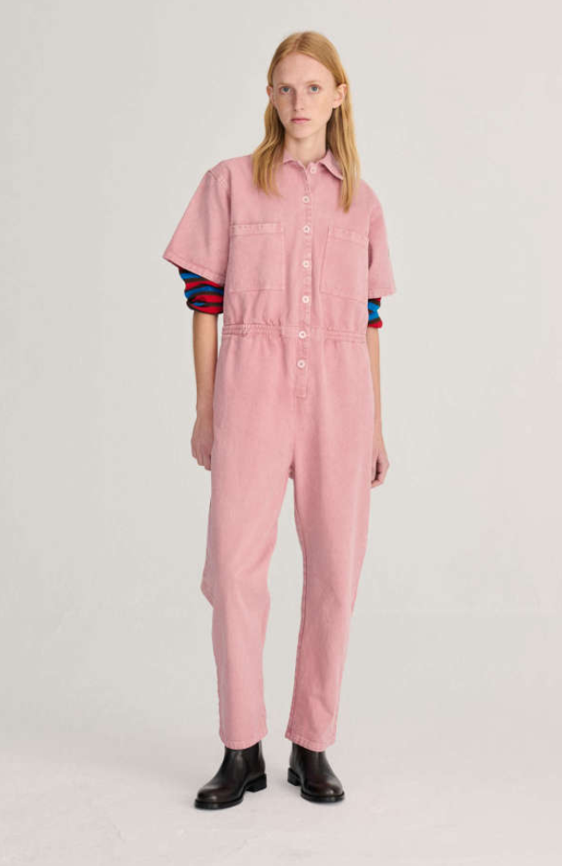 bobo choses adults - embroidery twill overall