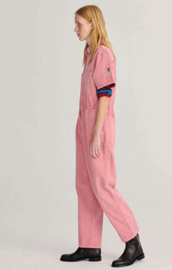 bobo choses adults - embroidery twill overall
