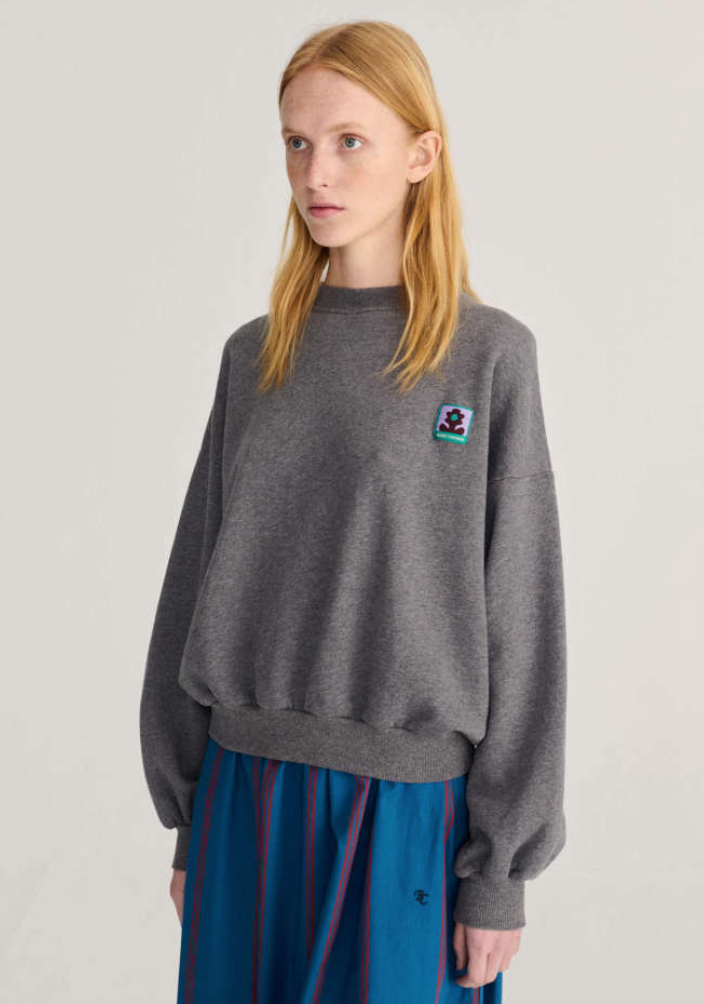 bobo choses adults - lilac tag relaxed sweatshirt