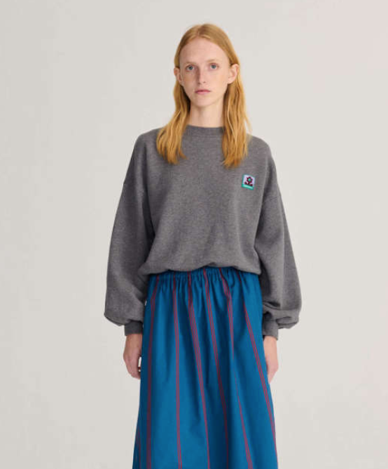 bobo choses adults - lilac tag relaxed sweatshirt