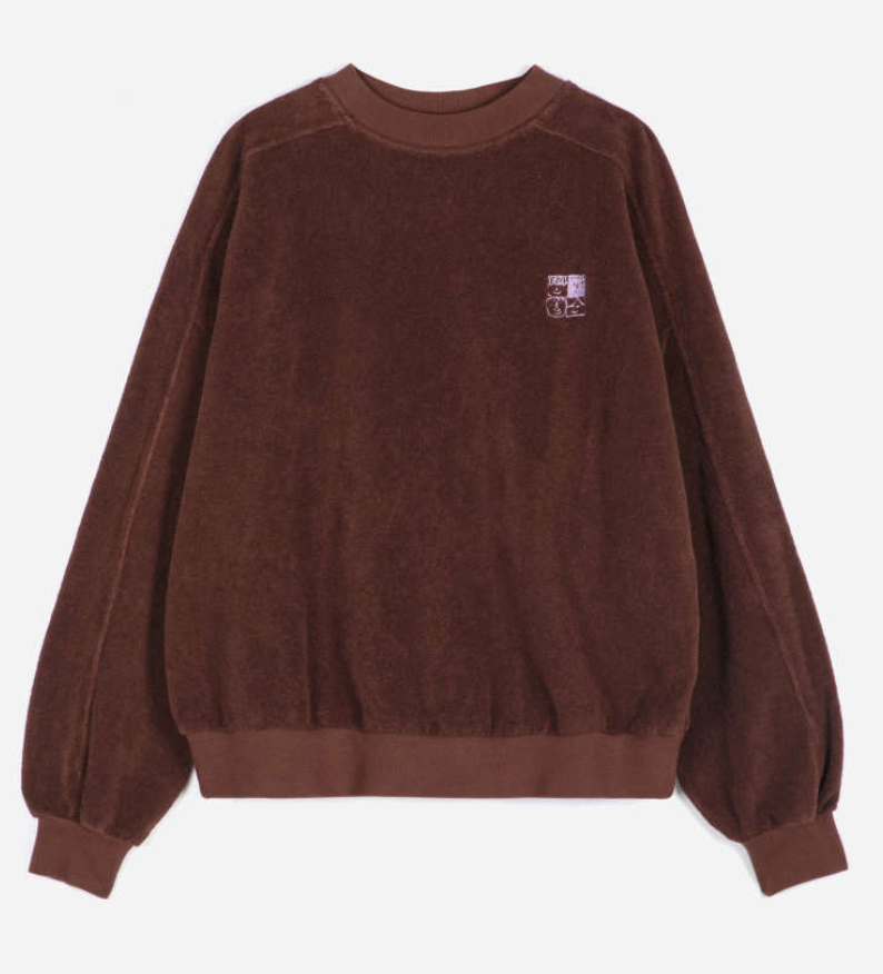 bobo choses adults - mystery bc terry sweatshirt