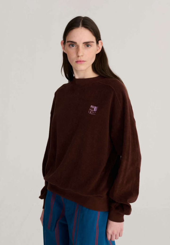 bobo choses adults - mystery bc terry sweatshirt