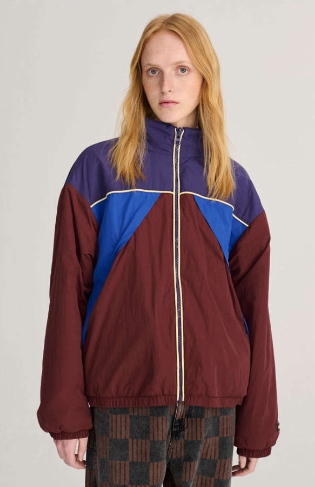 bobo choses adults - color block nylon sherpa puffer
