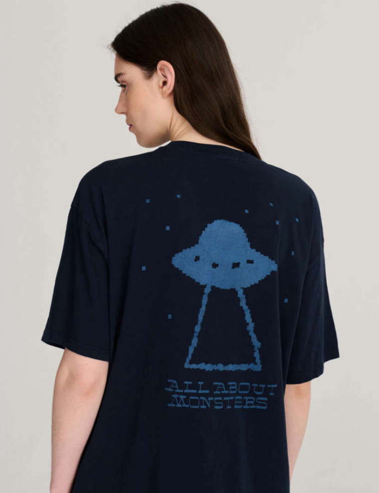 bobo choses adults - pixel abduction oversize shirt