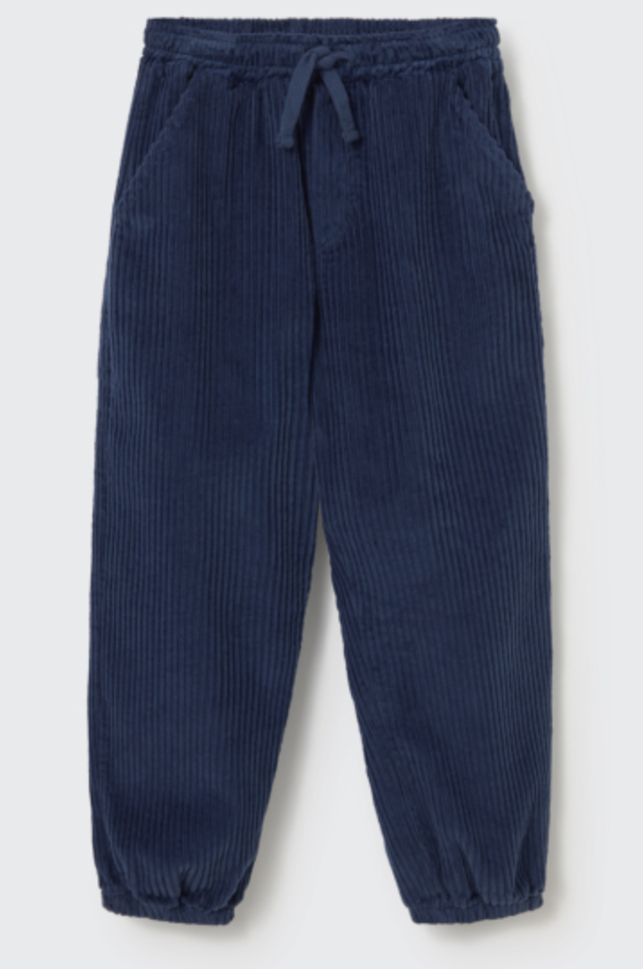 cozmo - eider, wide wale corduroy pants, navy