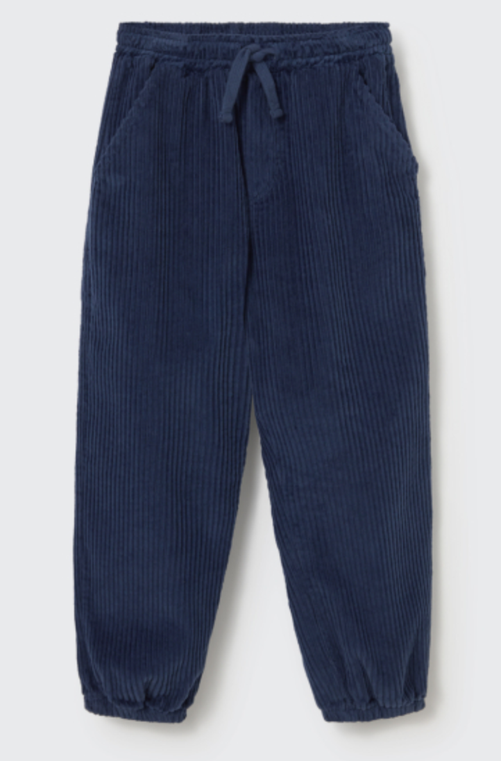 cozmo - eider, wide wale corduroy pants, navy