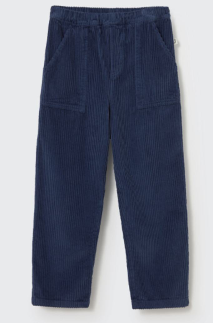 cozmo - salem, wide wale corduroy pants, navy
