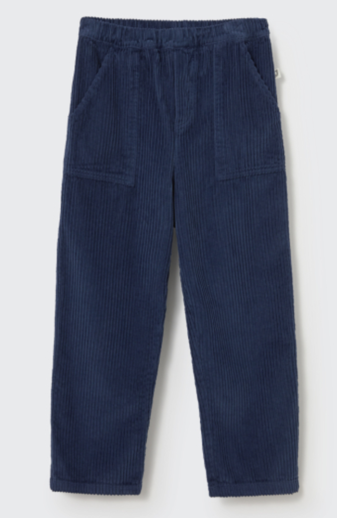 cozmo - salem, wide wale corduroy pants, navy