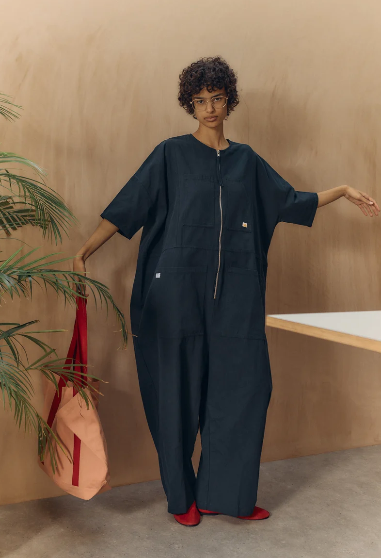 L.F.MARKEY - mega boilersuit navy ONESIZE / drop 2