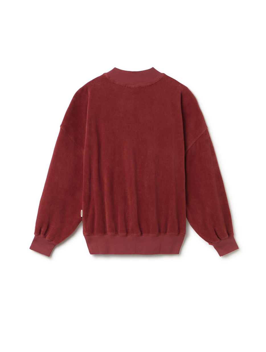 twothirds - binz sweatshirt, wine