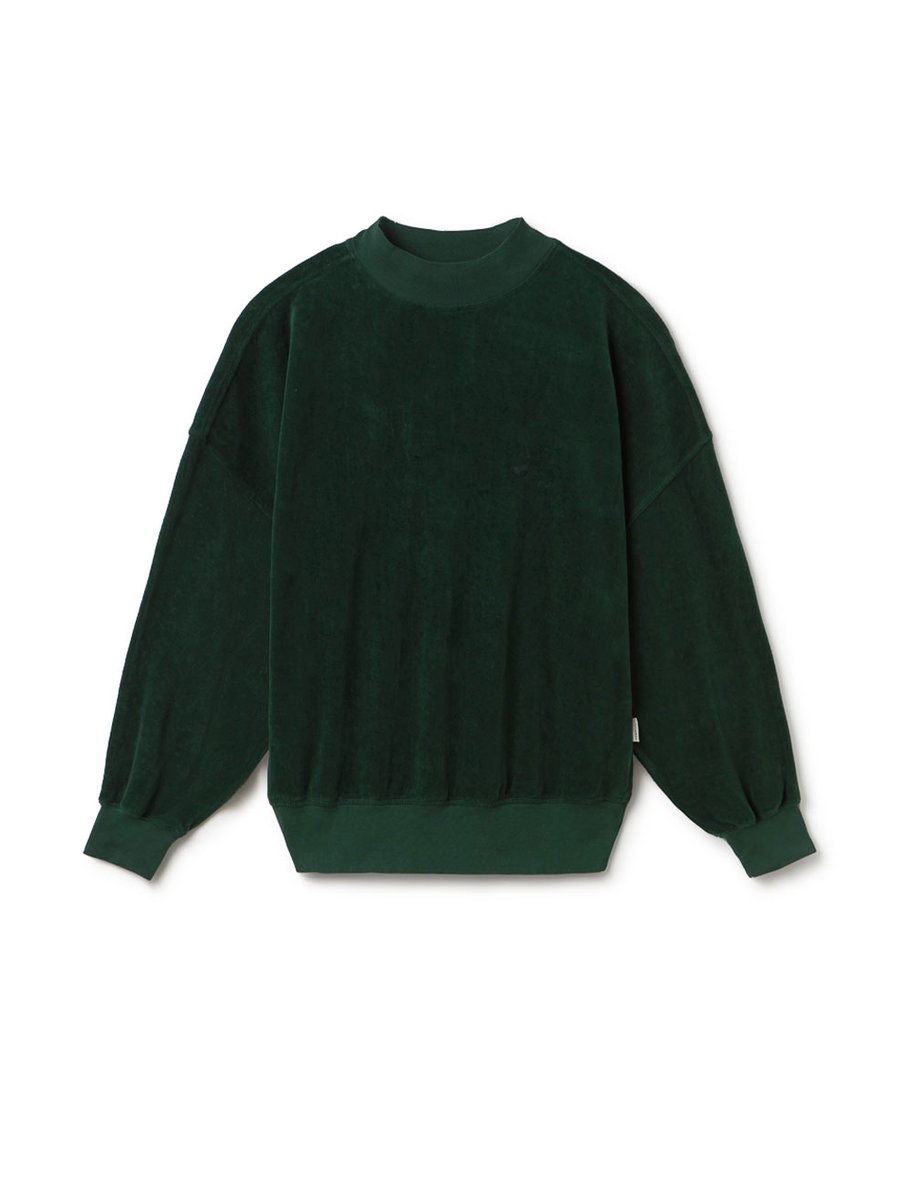 twothirds - binz sweatshirt, dark green