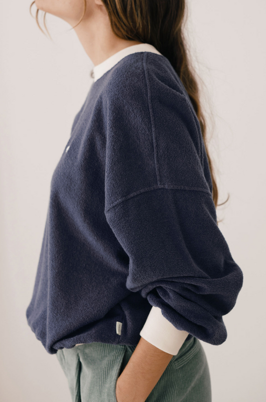 twothirds - bequia sweatshirt, navy