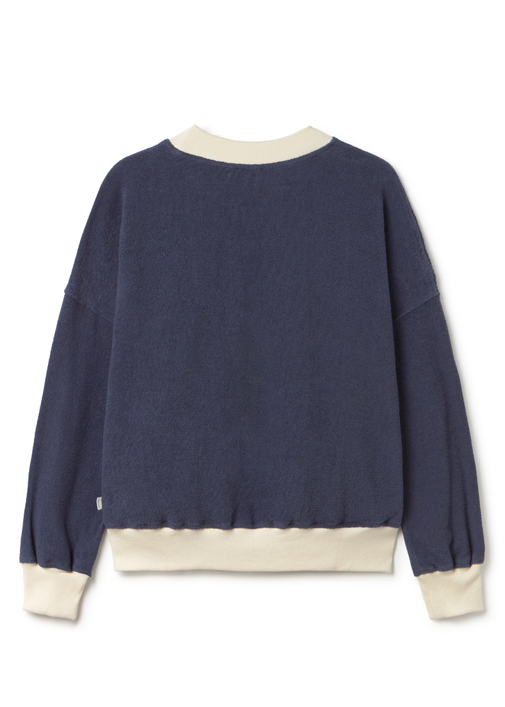 twothirds - bequia sweatshirt, navy