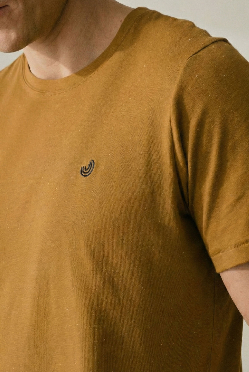 twothirds - qalito shirt, mustard