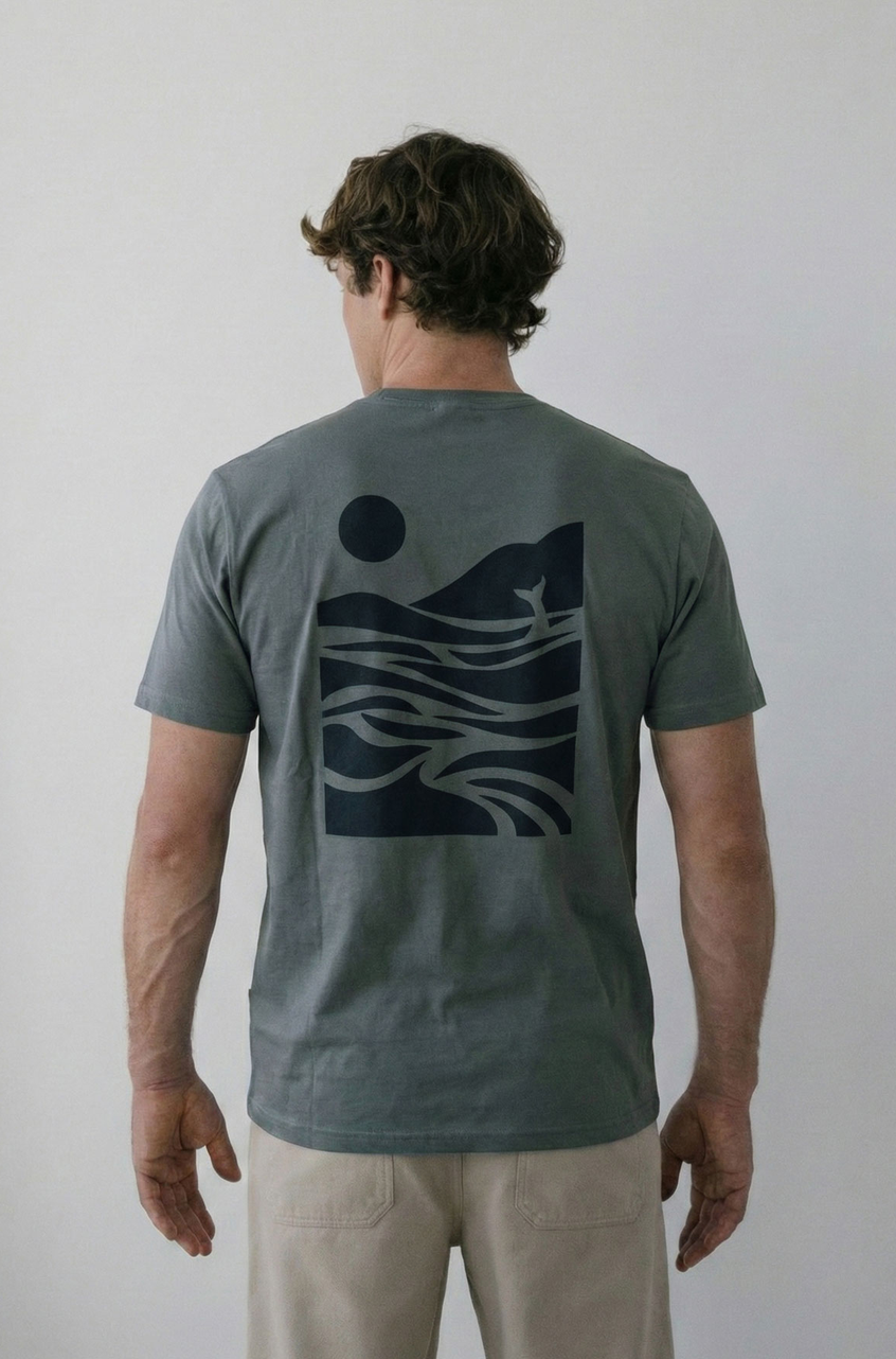 twothirds - ognat shirt, storm blue