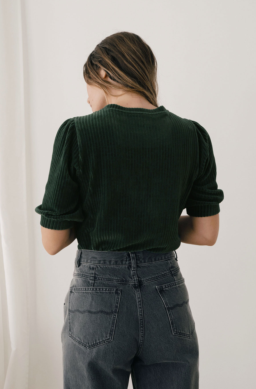twothirds - horst sweatshirt, dark green