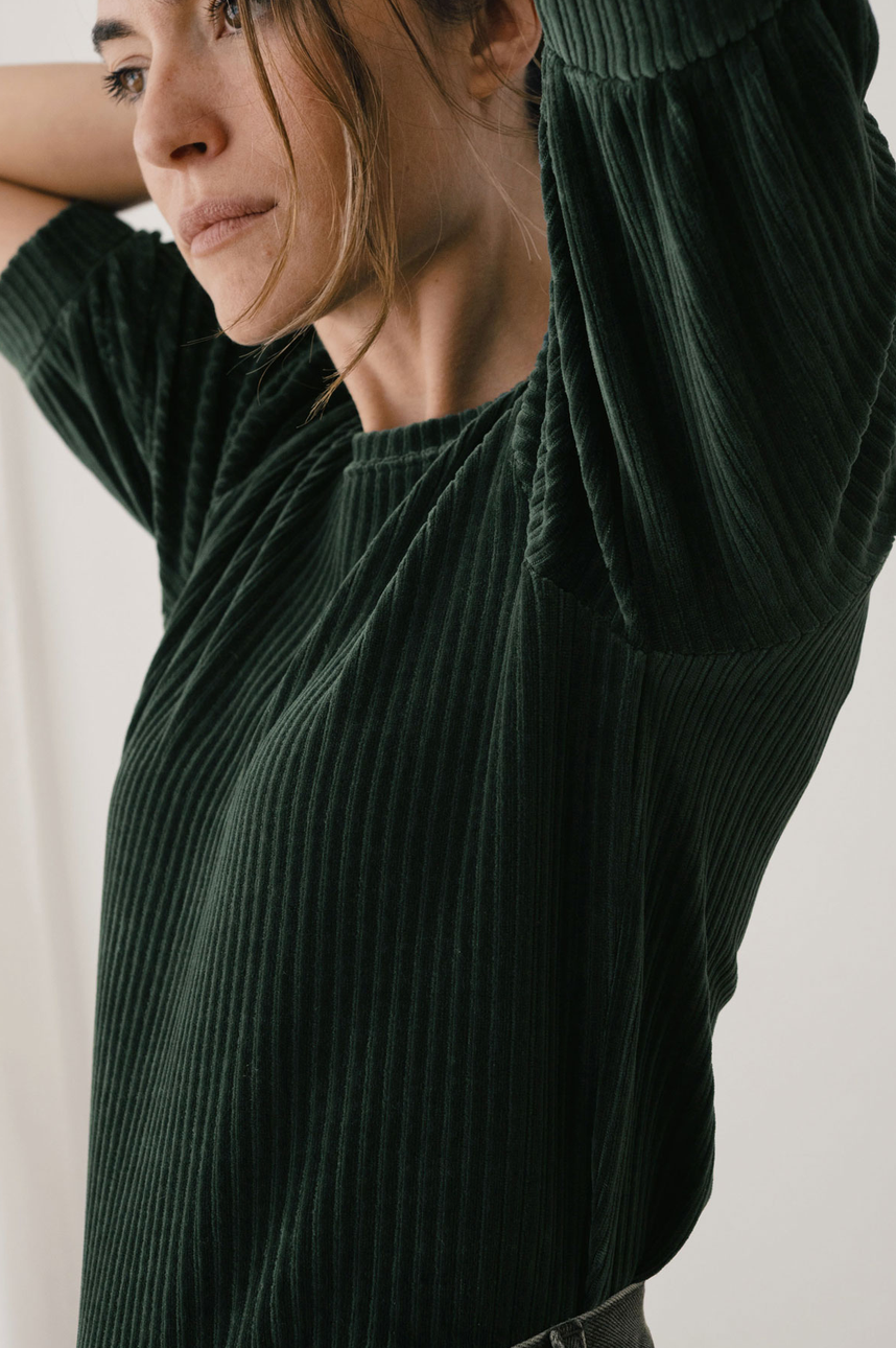 twothirds - horst sweatshirt, dark green