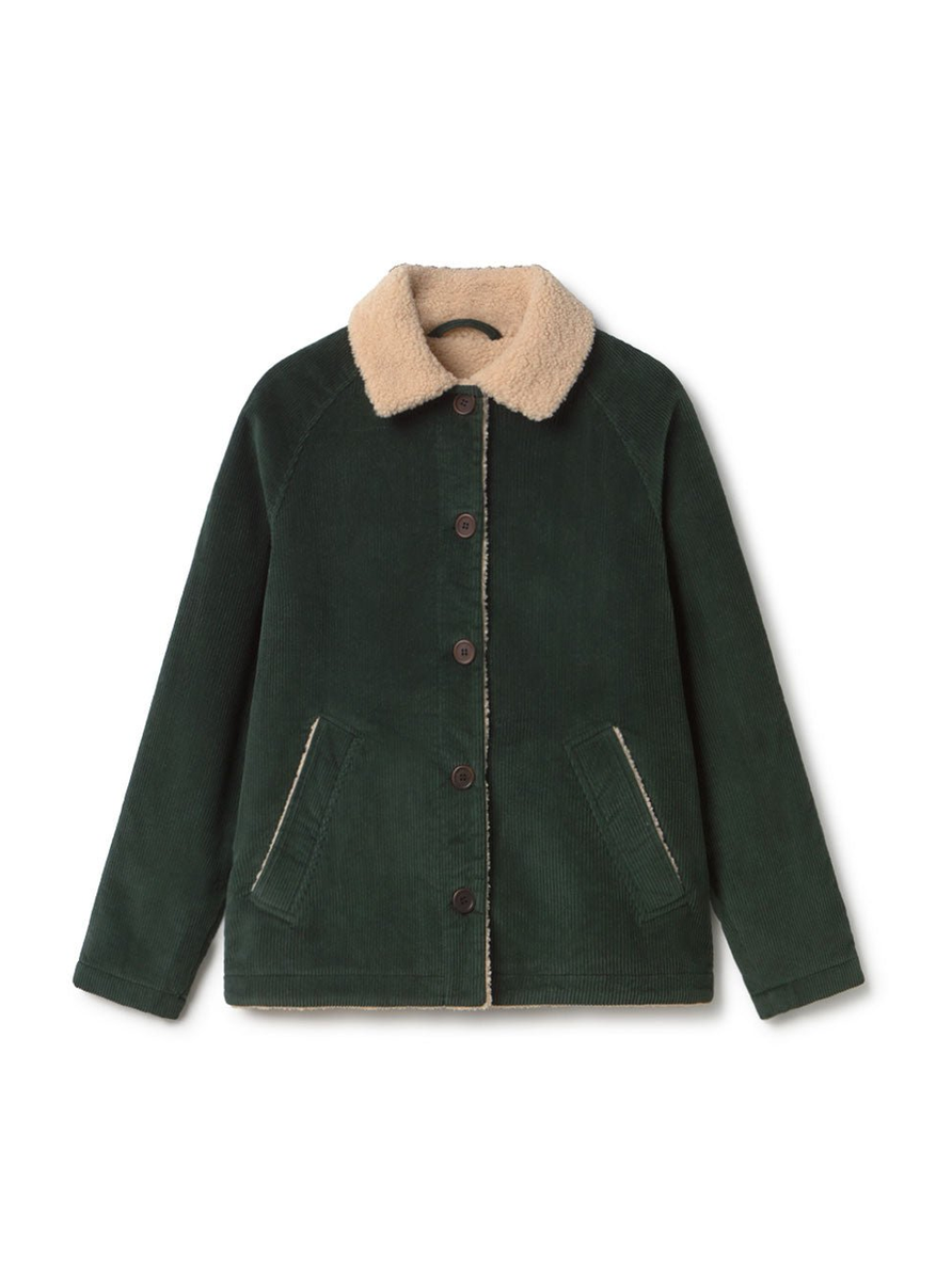 twothirds - misali jacket, dark green