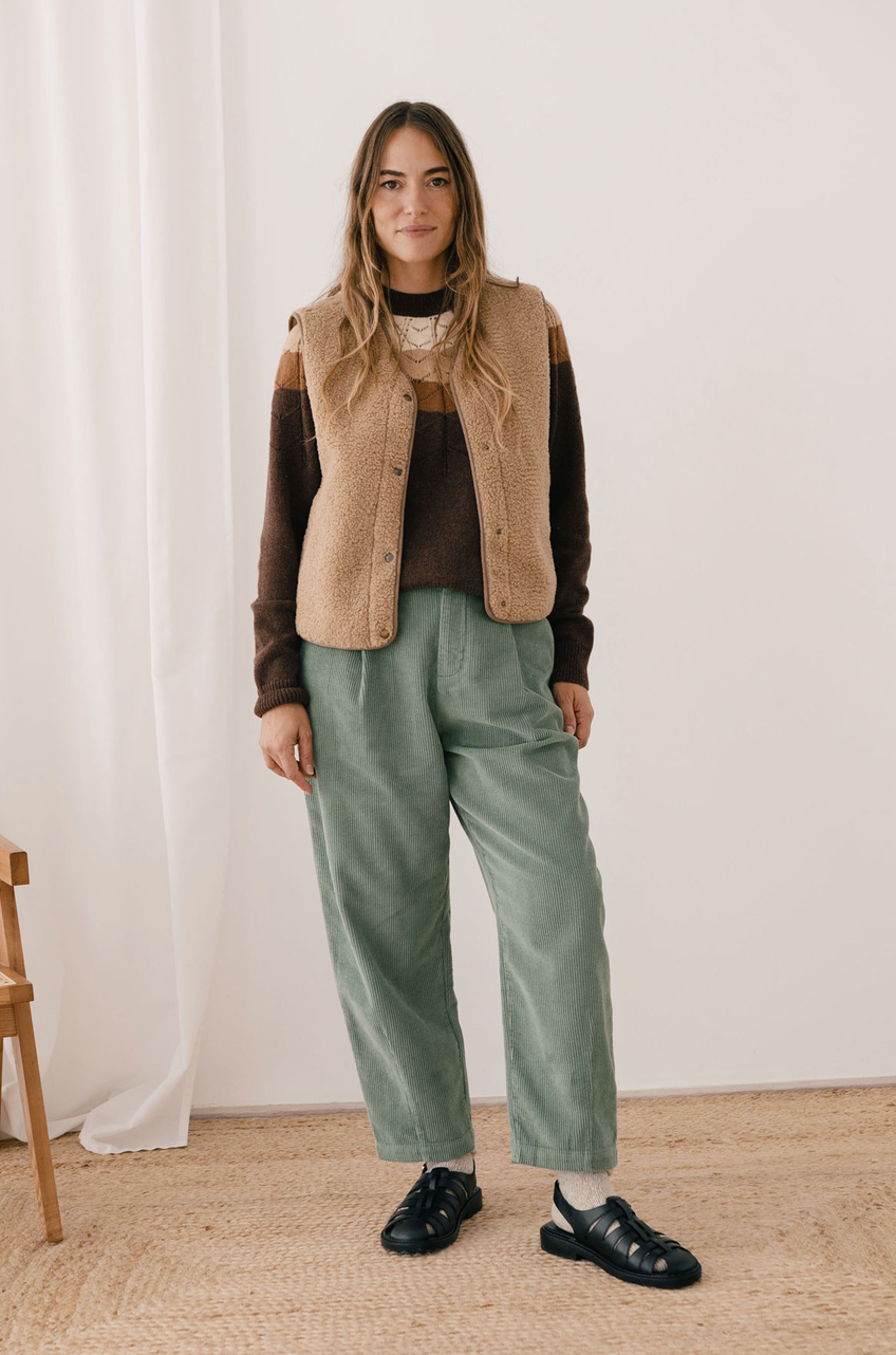 twothirds - henderson vest, beige