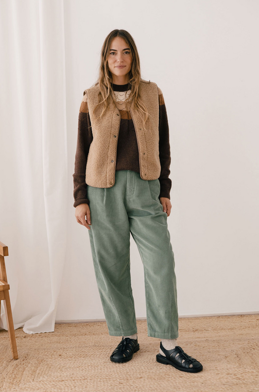 twothirds - henderson vest, beige