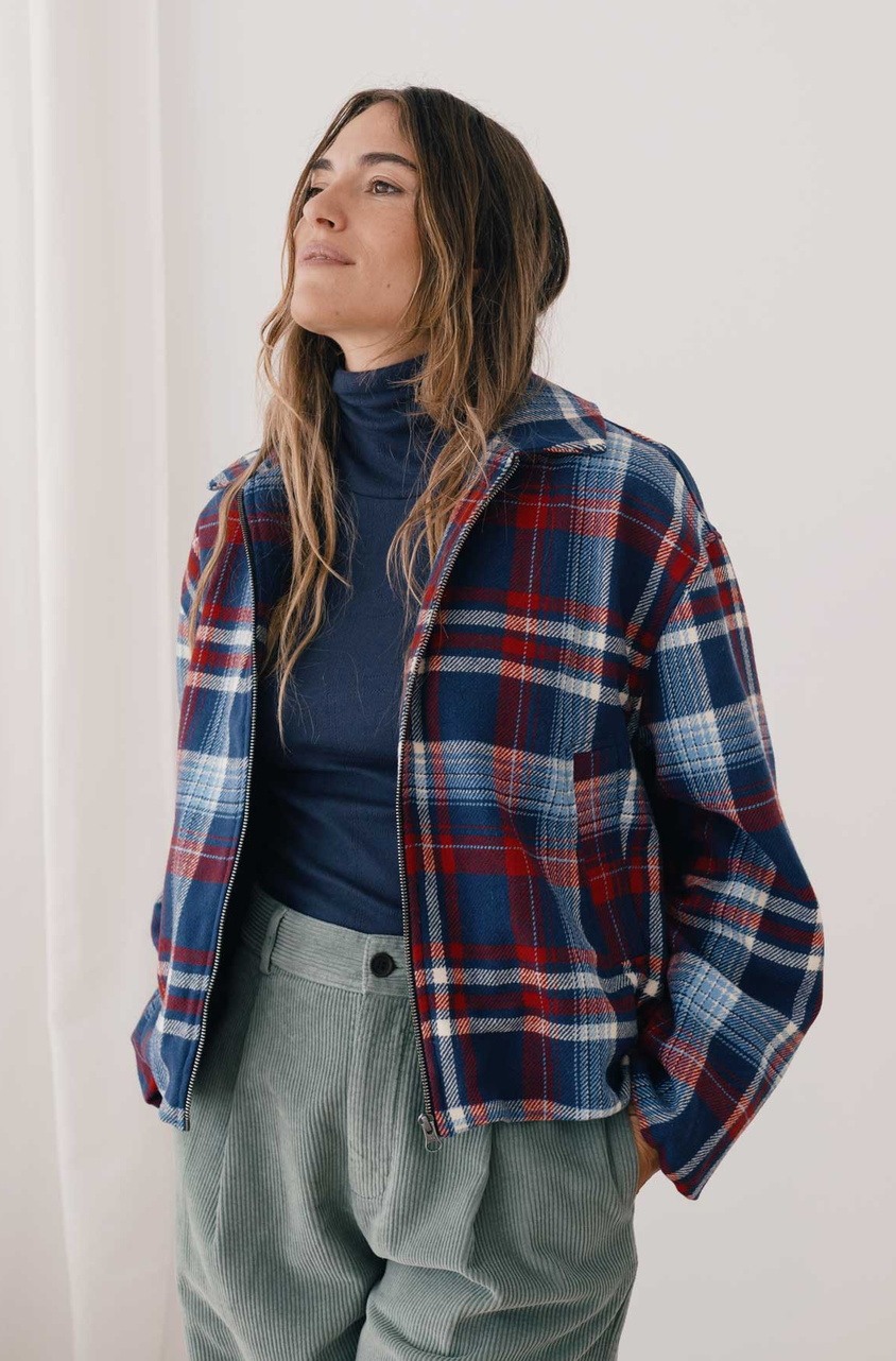 twothirds - farout jacket, checks