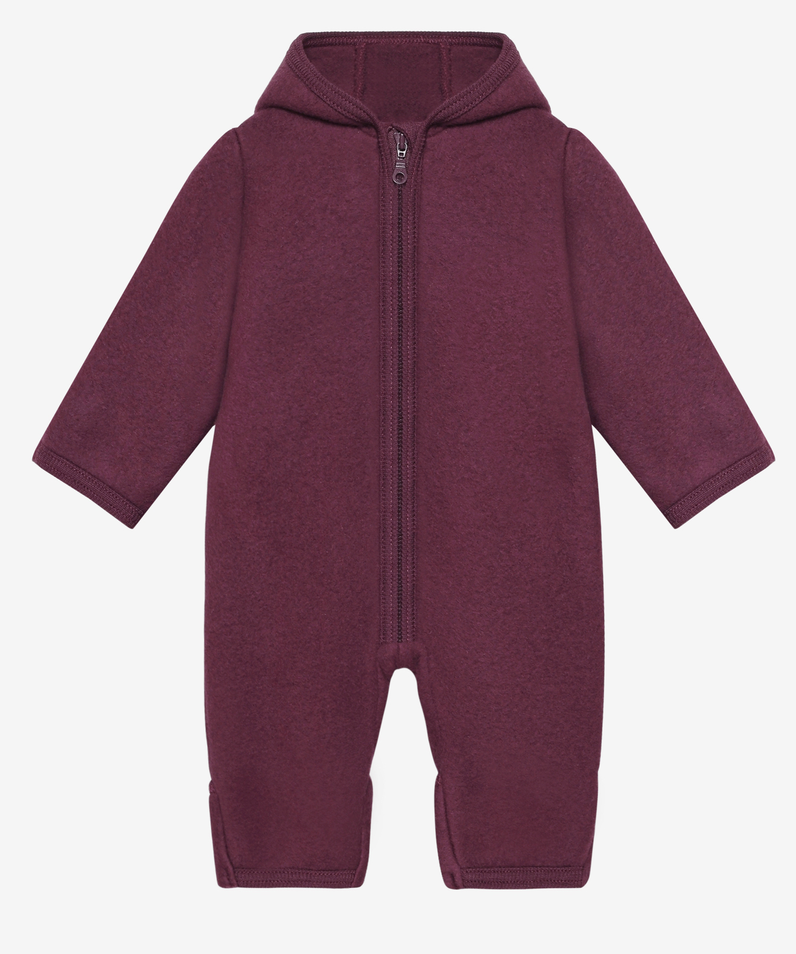 huttelihut - pram suit wool fleece, port royale