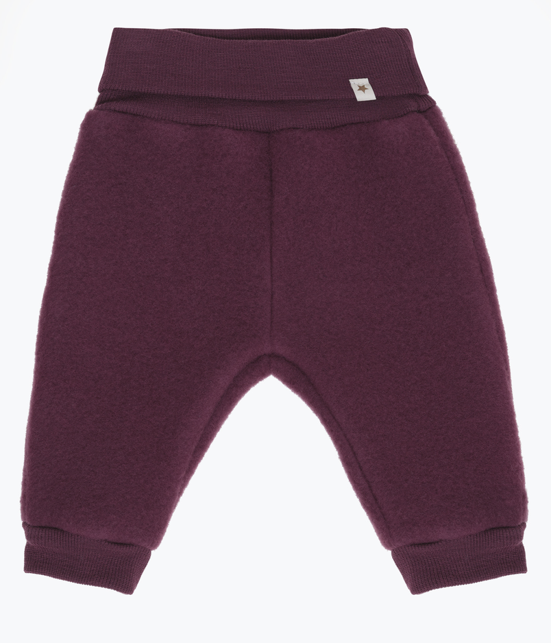 huttelihut - pants wool fleece, port royale