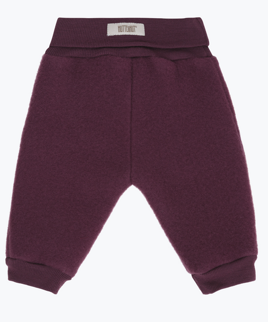 huttelihut - pants wool fleece, port royale