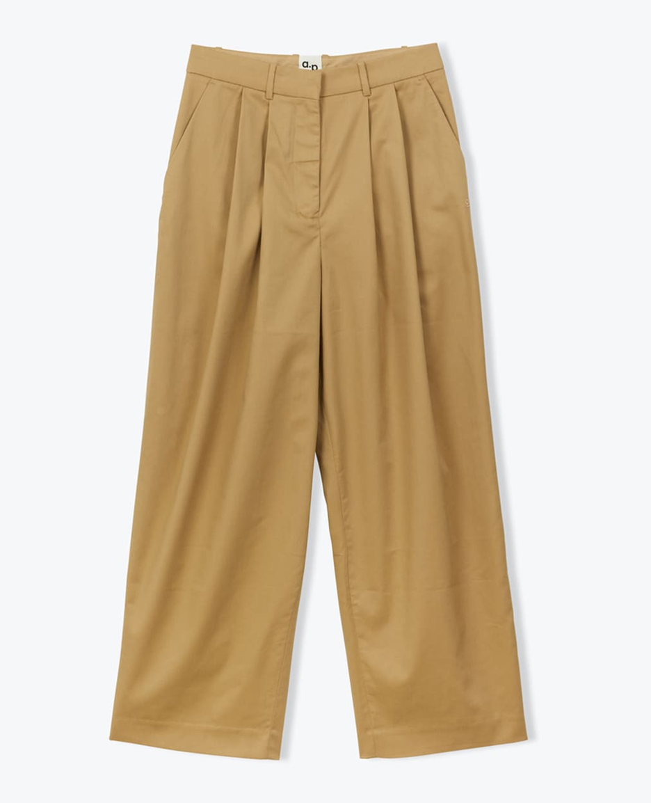 AP woman - pantalon à pinces femme, beige