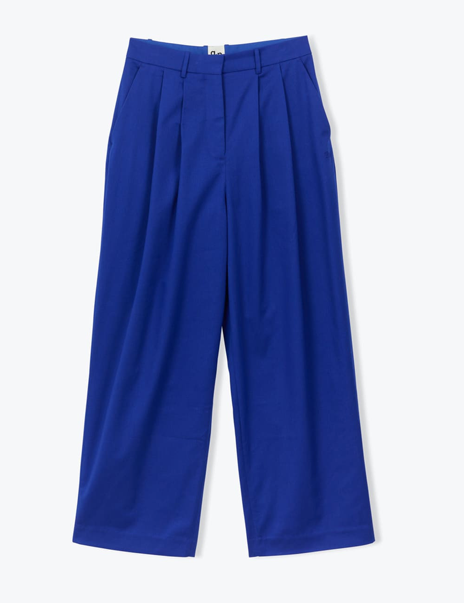 AP woman - pantalon à pinces femme, cobalt