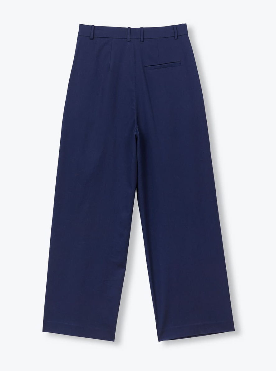 AP woman - pantalon à pinces femme, marine