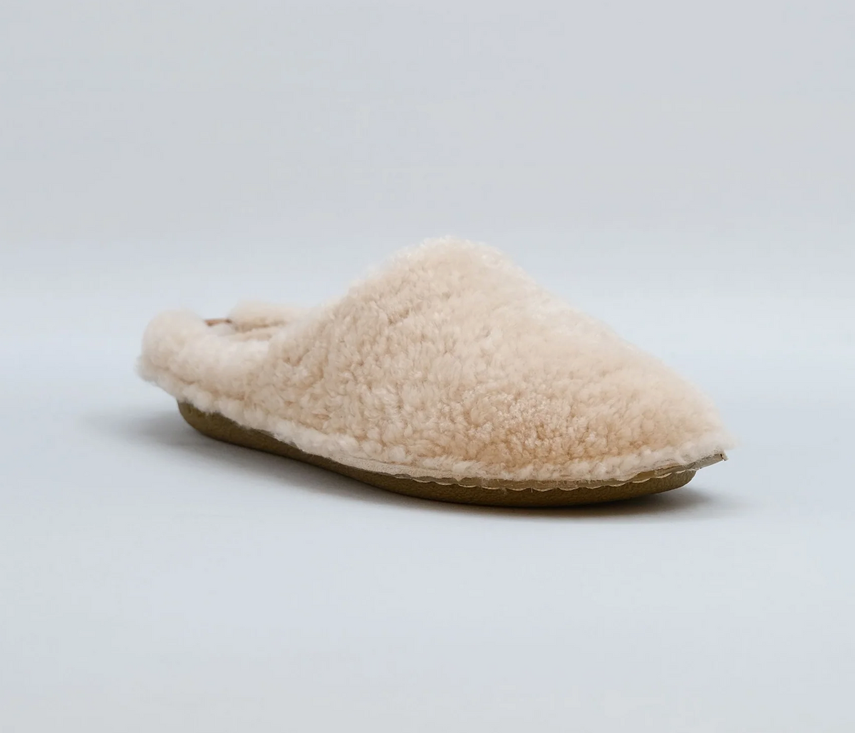 VIBA - roma, sherling natural white