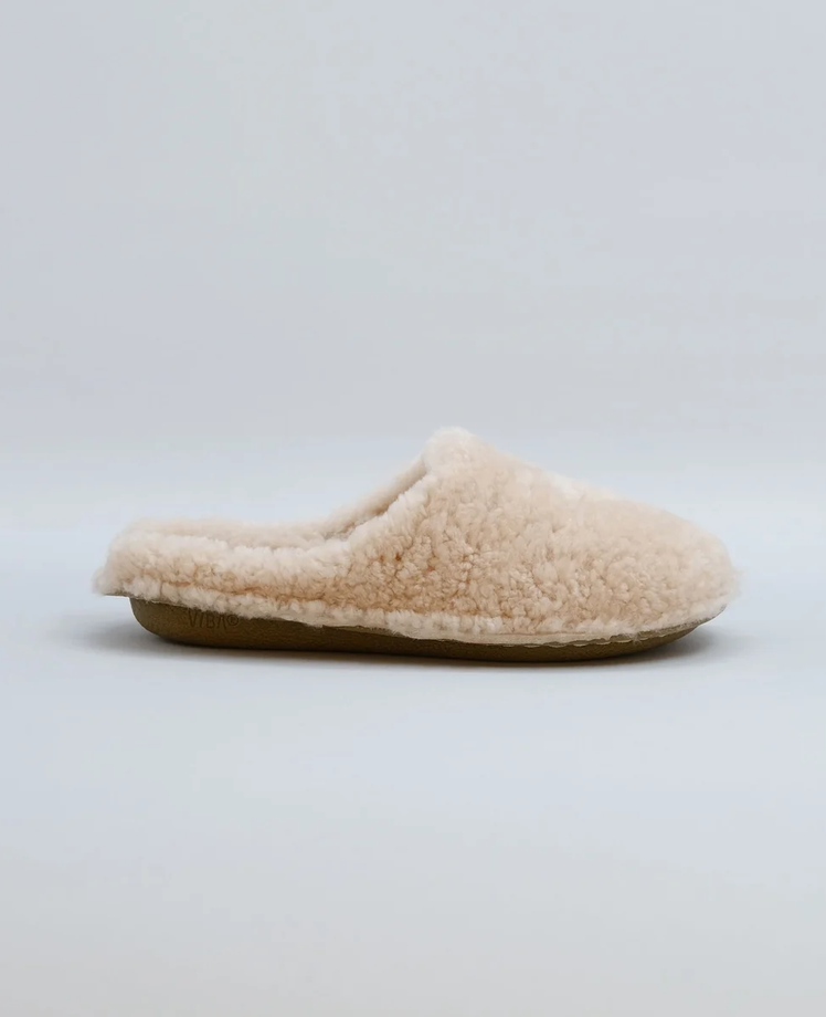 VIBA - roma, sherling natural white