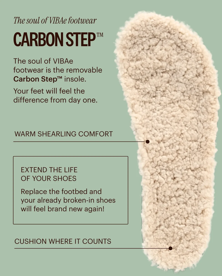 VIBA - roma, sherling natural white