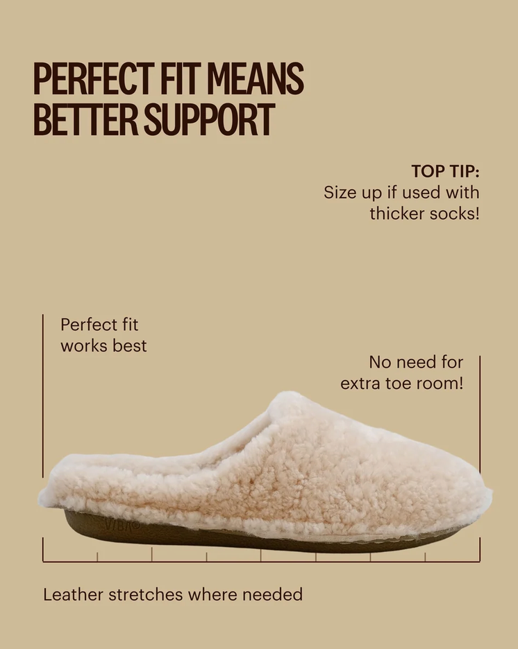 VIBA - roma, sherling natural white