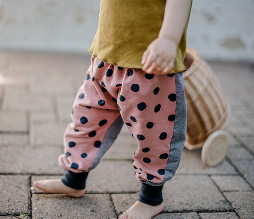 Lubu's - Lubu's pants, red stripes allover, 1-4 Jahre - Lubus & moi