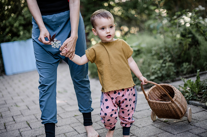 LUBU'S - lubu's pants, coco changeant, 1-4 jahre