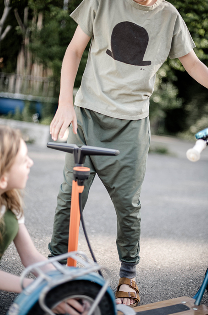 LUBU'S - lubu's pants, zebra on denim, 9-11 jahre