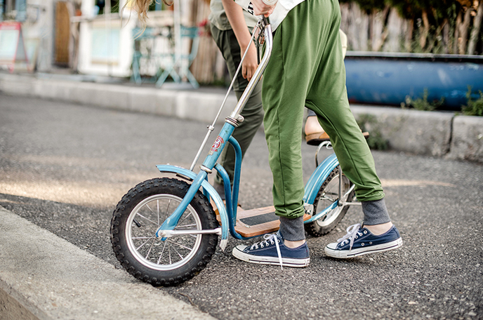 LUBU'S - lubu's pants, zebra on denim, 9-11 jahre