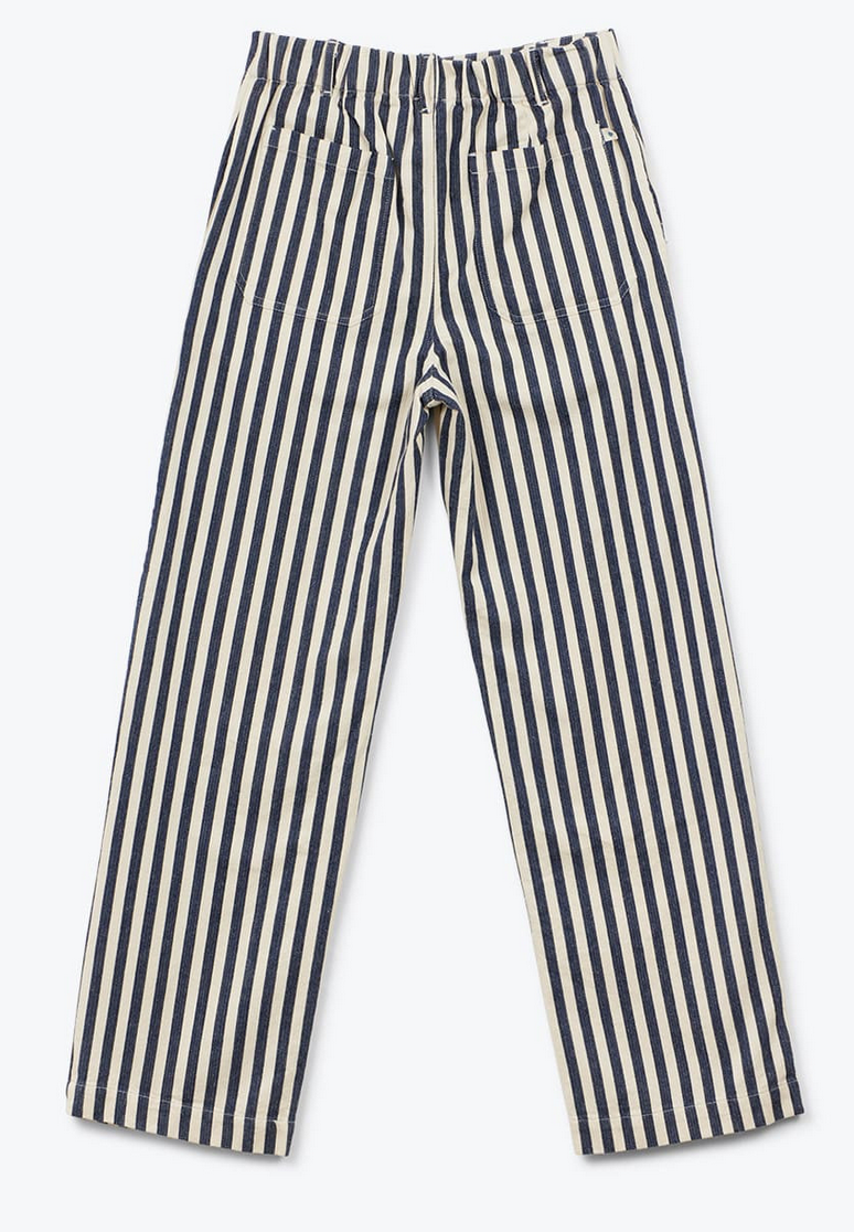 AP woman - pantalon rayures, navy