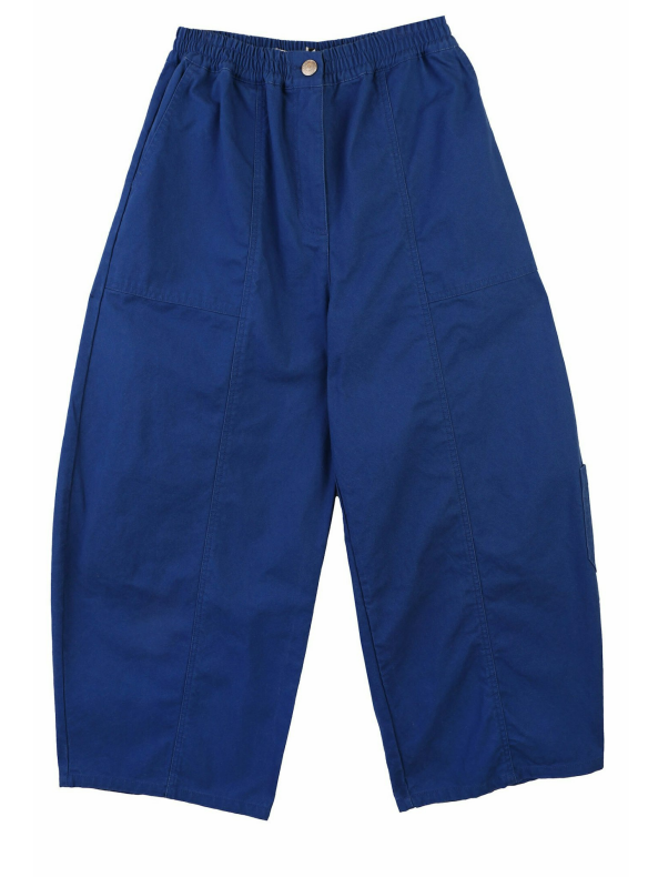 L.F.MARKEY - kaleb trouser washed canvas, cobalt wash 13