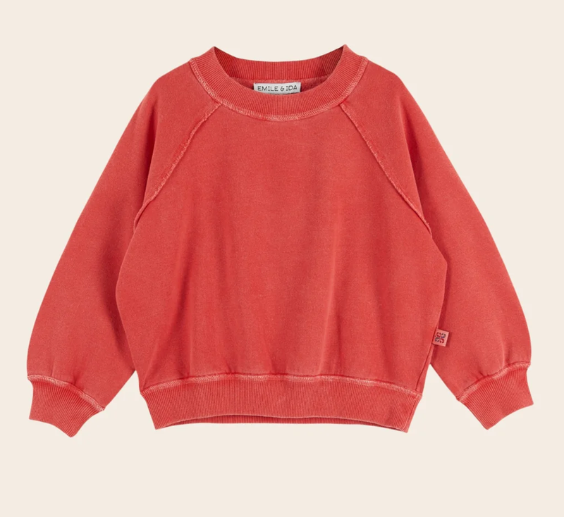 emile & ida enfants - sweat, griotte