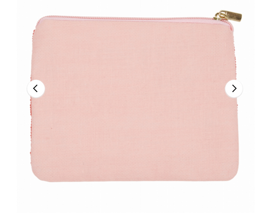 emile & ida enfants - pochette perles, cerise