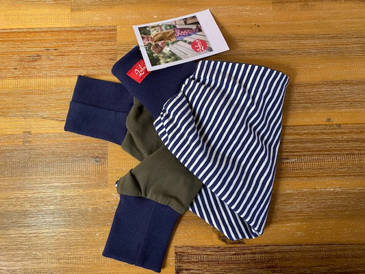 Lubu's - Lubu's pants, rayures bleues, 0-2 Jahre - Lubus & moi