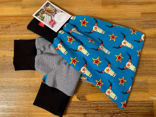 LUBU'S - lubu's pants, wild wild buffalo - schwarzes bord, 4-6 jahre