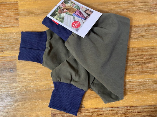 Lubu's - Lubu's pants, khaki allover, 0-2 Jahre